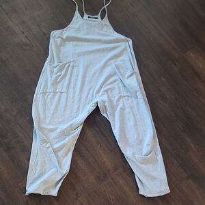 Women's Light Gray Jumpsuit